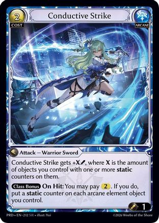Conductive Strike (212) - asphodelparadise Foil