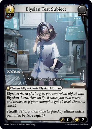 Elysian Test Subject (054) - asphodelparadise Foil