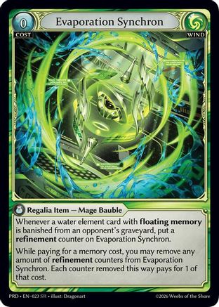 Evaporation Synchron (023) - asphodelparadise
