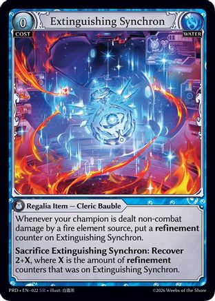 Extinguishing Synchron (022) - asphodelparadise Foil