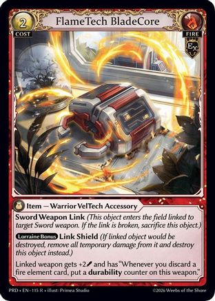 FlameTech BladeCore (115) - asphodelparadise Foil