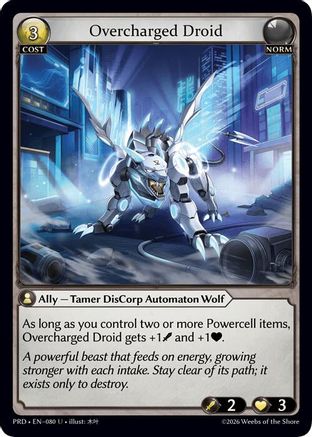 Overcharged Droid (080) - asphodelparadise Foil