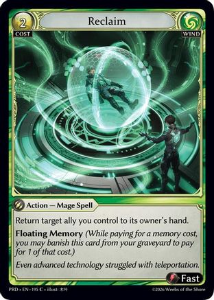 Reclaim (195) - asphodelparadise Foil