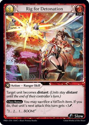 Rig for Detonation (130) - asphodelparadise Foil