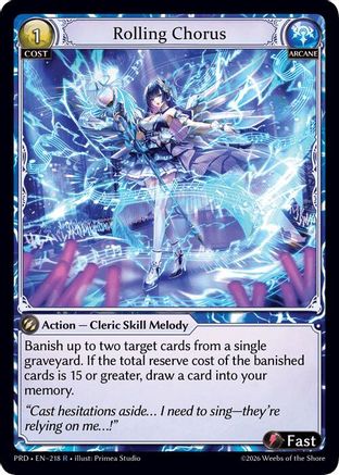 Rolling Chorus (218) - asphodelparadise Foil