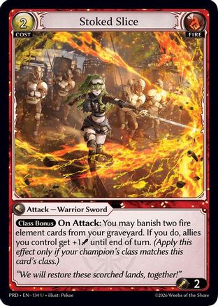 Stoked Slice (134) - asphodelparadise Foil