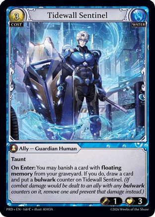 Tidewall Sentinel (168) - asphodelparadise Foil