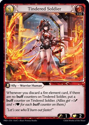 Tindered Soldier (136) - asphodelparadise Foil