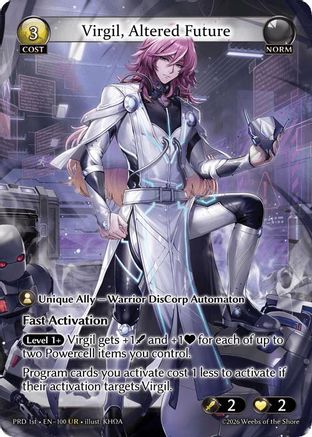 Virgil, Altered Future (UR) (100) - asphodelparadise Foil