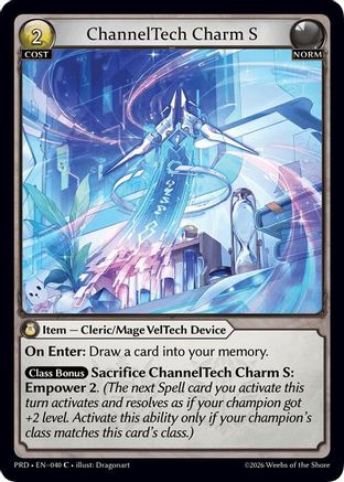 ChannelTech Charm S (Interference Curio Foil) (040) - asphodelparadise Foil