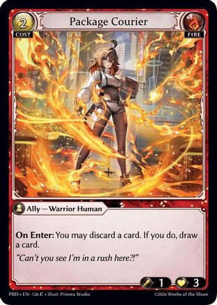 Package Courier (Interference Curio Foil) (126) - asphodelparadise Foil
