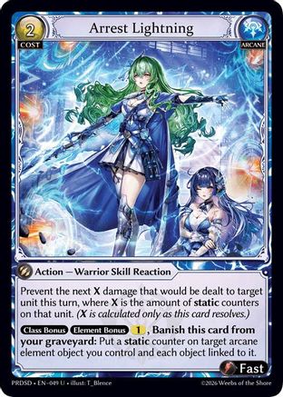 Arrest Lightning (049) - asphodelparadise Starter Decks Foil