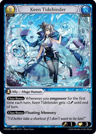 Keen Tidebinder (045) - asphodelparadise Starter Decks