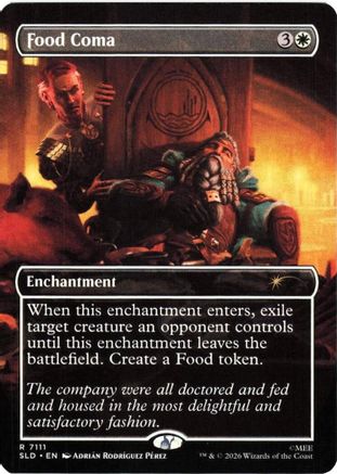 Food Coma (SLD-7111) - Secret Lair Drop Series Foil