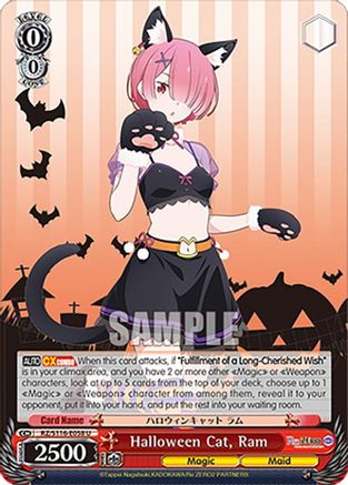 Halloween Cat, Ram (RZ/S116-E058) - Re:ZERO -Starting Life in Another World- Vol.3