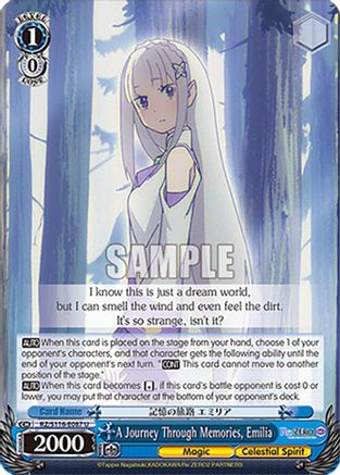 A Journey Through Memories, Emilia (RZ/S116-E087) - Re:ZERO -Starting Life in Another World- Vol.3