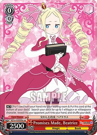 Promises Made, Beatrice (SR) (RZ/S116-E059S) - Re:ZERO -Starting Life in Another World- Vol.3