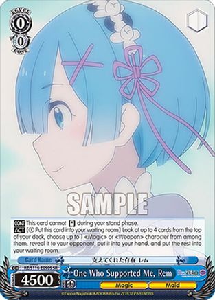 One Who Supported Me, Rem (SR) (RZ/S116-E090S) - Re:ZERO -Starting Life in Another World- Vol.3