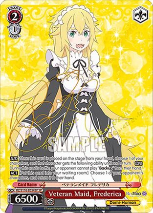 Veteran Maid, Frederica (SP) (RZ/S116-E054SP) - Re:ZERO -Starting Life in Another World- Vol.3