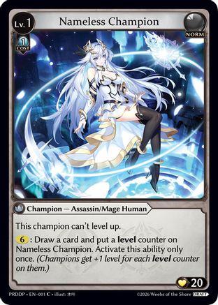 Nameless Champion (Assassin/Mage) (001) - asphodelparadise Draft Pack