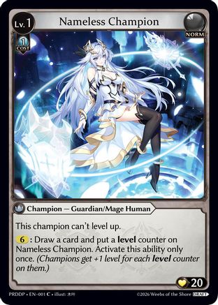Nameless Champion (Guardian/Mage) (001) - asphodelparadise Draft Pack