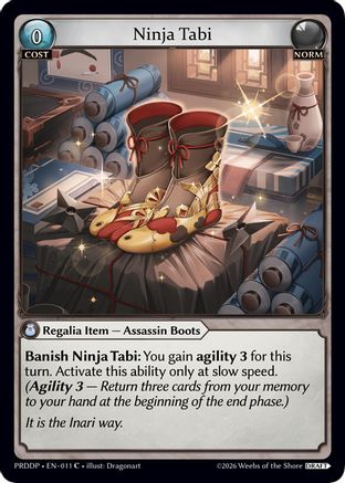 Ninja Tabi (011) - asphodelparadise Draft Pack