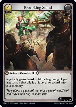 Provoking Stand (018) - asphodelparadise Event Pack