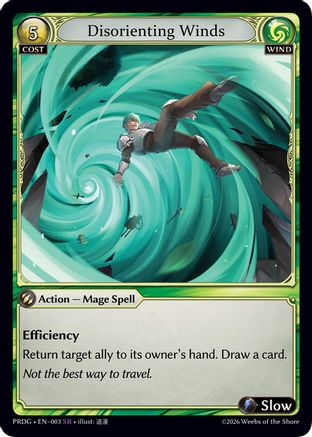 Disorienting Winds (003) - asphodelparadise Grimoire Foil