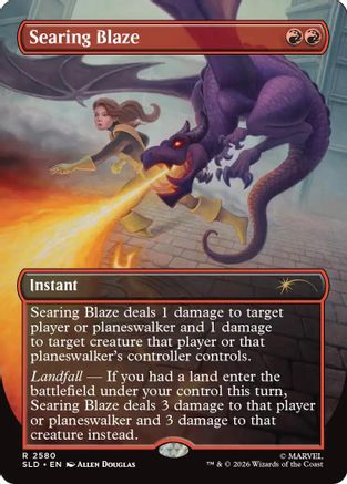 Searing Blaze (SLD-2580) - Secret Lair Drop Series