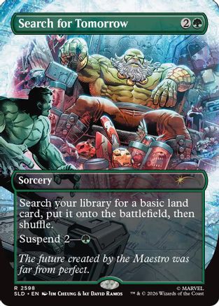 Search for Tomorrow (SLD-2598) - Secret Lair Drop Series Foil