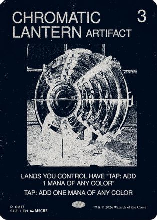 Chromatic Lantern (0217) (SLZ-217) - Secret Lair x MSCHF: The Zeta Set