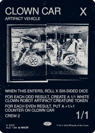 Clown Car (0221) (SLZ-221) - Secret Lair x MSCHF: The Zeta Set