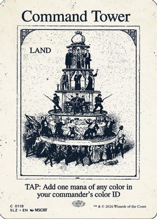 Command Tower (0118) (SLZ-118) - Secret Lair x MSCHF: The Zeta Set