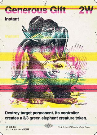 Generous Gift (0246) (SLZ-246) - Secret Lair x MSCHF: The Zeta Set