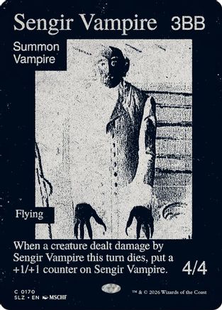 Sengir Vampire (0170) (SLZ-170) - Secret Lair x MSCHF: The Zeta Set