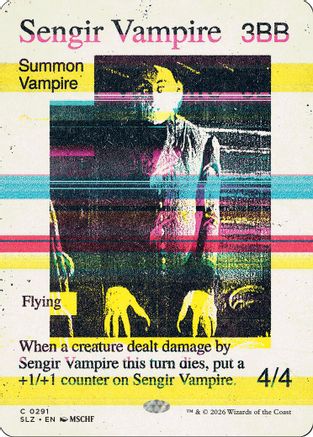 Sengir Vampire (0291) (SLZ-291) - Secret Lair x MSCHF: The Zeta Set