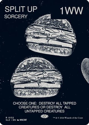 Split Up (0132) (SLZ-132) - Secret Lair x MSCHF: The Zeta Set