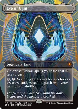 Eye of Ugin (Borderless) (SPG-159) - Special Guests Foil