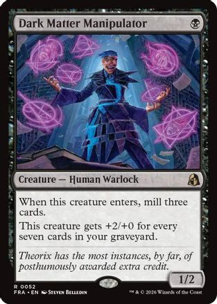 Dark Matter Manipulator (FRA-052) - Reality Fracture Foil