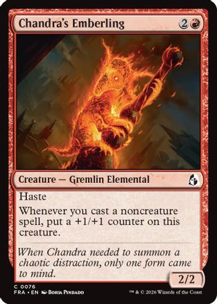 Chandra's Emberling (FRA-076) - Reality Fracture Foil