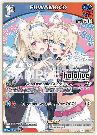 FUWAMOCO (P) (hBP03-050) (hBP03-050) - hololive OFFICIAL CARD GAME Promos Foil