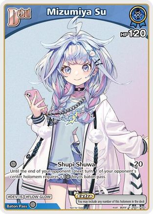 Mizumiya Su (P) (hSD11-007) (hSD11-007) - hololive OFFICIAL CARD GAME Promos Foil