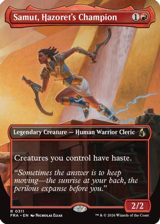 Samut, Hazorer's Champion (Borderless) (FRA-311) - Reality Fracture