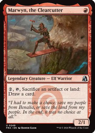 Marwyn, the Clearcutter (FRA-249) - Reality Fracture Foil