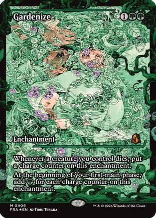 Gardenize (Showcase) (0406) (FRA-406) - Reality Fracture Foil