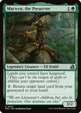 Marwyn, the Preserver (FRA-263) - Reality Fracture Foil