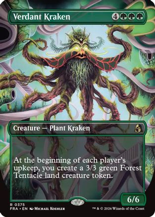 Verdant Kraken (Borderless) (FRA-375) - Reality Fracture
