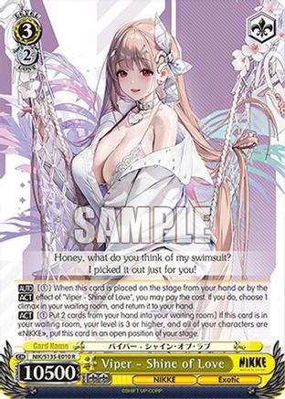 Viper - Shine of Love (NIK/S135-E010) - GODDESS OF VICTORY: NIKKE Vol.2