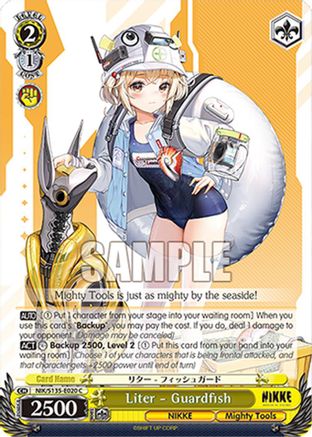 Liter - Guardfish (NIK/S135-E020) - GODDESS OF VICTORY: NIKKE Vol.2