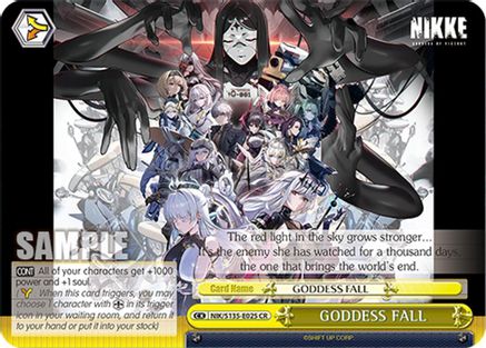 GODDESS FALL (NIK/S135-E025) - GODDESS OF VICTORY: NIKKE Vol.2
